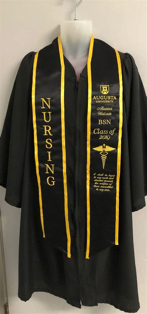 graduation stole nursing|design your own nursing graduation.